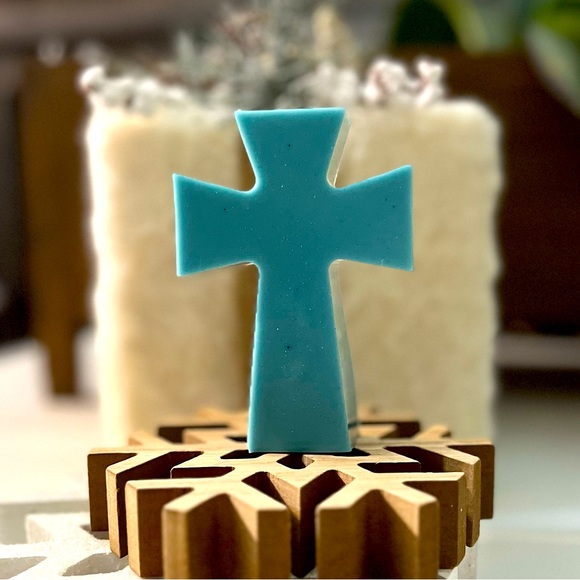 Hand Crafted Other - Handmade Religious Shaped Soap - Beautiful Cross